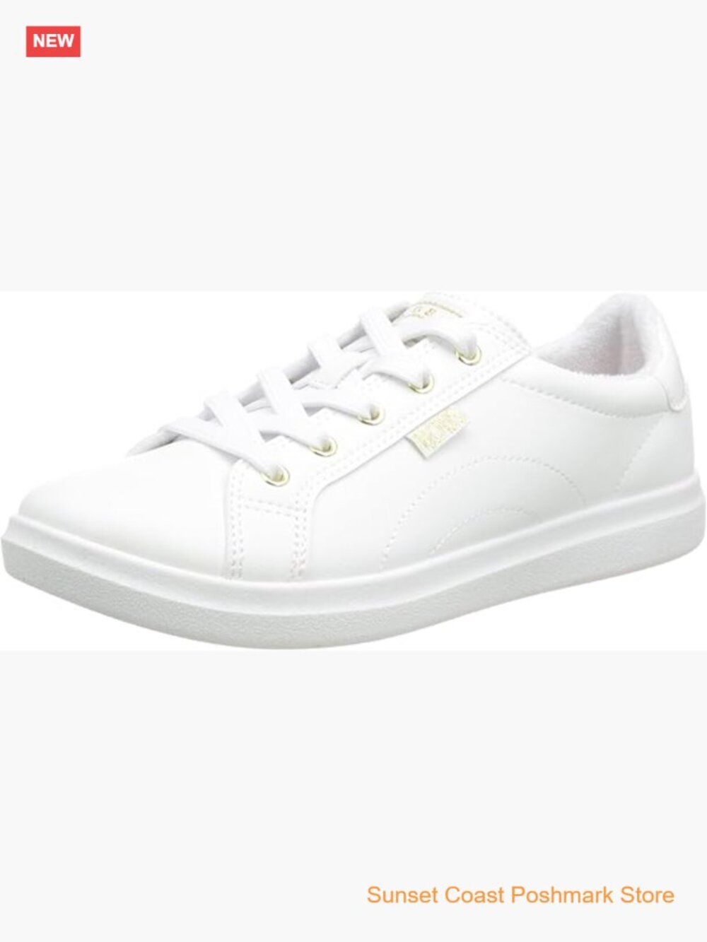 Bobs D'vine Instant Delight Slip-On Sneakers Memory Foam Faux Leather